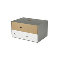 Boîte cadeau rigide de luxe personnalisée de haute qualité avec un design coulissant pour un emballage cadeau haut de gamme