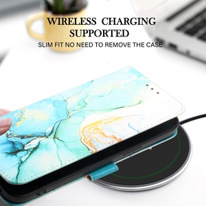 For Nothing One Marble Grain Wallet Funda de cuero para <span class=keywords><strong>iPhone</strong></span> 16 15 14 Plus 13 12 <span class=keywords><strong>11</strong></span> Pro Max 7 16E Funda con tapa para teléfono móvil - Product Image 3