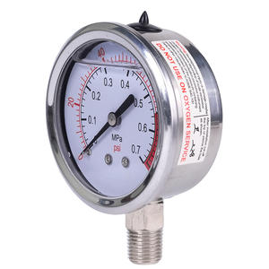 SONGLIN特殊ステンレス鋼圧力ゲージ軸ショック-遅延圧力ゲージ - Product Image 5