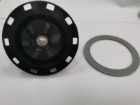 BEISHUN DBD-051 Pièces de rechange en cuivre pour mixeur électrique domestique, base noire, ensemble de lames en acier inoxydable, plastique