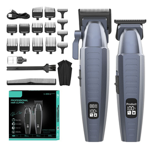 מכונת תספורת לגברים 7500RPM עם סט אביזרים למספרה, כולל גלימת מספרה, במבצע חם - Product Image 3