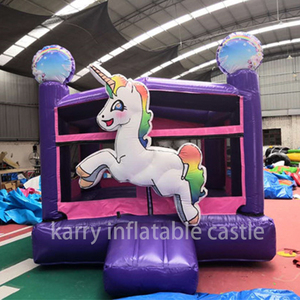 Nhà Máy Bán buôn giá Hot Bán Unicorn <span class=keywords><strong>Inflatable</strong></span> <span class=keywords><strong>mini</strong></span> combo <span class=keywords><strong>Bouncer</strong></span> thương mại không khí nhảy trẻ em bouncy lâu đài - Product Image 2