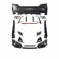 Kit Carrosserie Style Yofer – Pare-chocs Avant et Arrière, Jupes Latérales pour Honda Accord 10ème Génération 2018 2019 2020 2021 2022 – Ajustement OEM en Plastique PP
