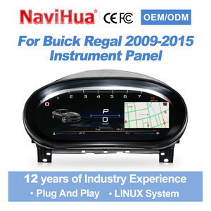 Nuevo Panel de Instrumentos LCD para Automóvil Navihua, Velocímetro Digital con Sistema Linux, Carplay, Tablero Automático para Buick Regal 2009-2015 - Product Image 1