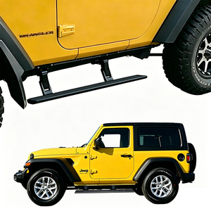 Estribo Lateral Eléctrico Automático de Aluminio a <span class=keywords><strong>Precio</strong></span> de Fábrica para Jeep Wrangler JL 2 Puertas Sahara <span class=keywords><strong>Rubicon</strong></span> <span class=keywords><strong>2018</strong></span>-2026 - Product Image 1