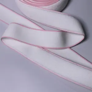 Bahan Baru desain baru mewah Super lembut Vel-stretch Hook and Loop Band untuk perlengkapan ibu dan bayi