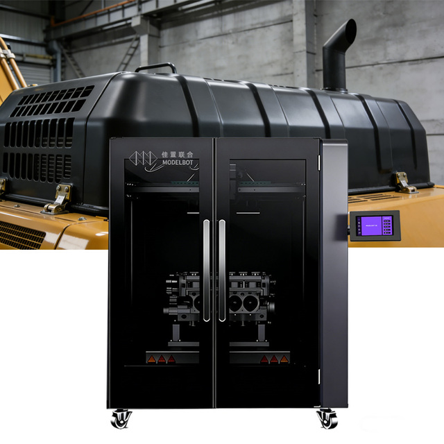 Industrial Automatic 3D Printer Large Format High-Temperature Compatibility PEEK/Carbon Fiber Supports PLA USB WiFi New 1 Year