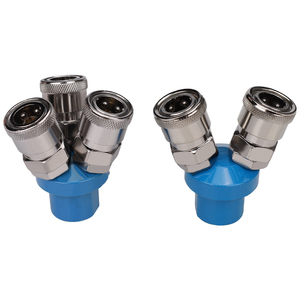 หัวต่อปั๊มลมแบบเร็วชนิด C รอบนิวเมติกหัวต่อปั๊มลมตัวเชื่อมต่อเครื่องอัดอากาศตัวทีแบบกลม - Product Image 4