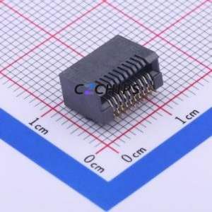 KSP20LG154 Optical Module Connector SMD,P=0.8mm,Horizontal Mount Connector - Product Image 1