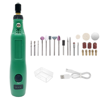 Mini perceuse à 102 vitesses, machine à graver les bijoux, chargeur USB sans fil, meuleuse rotative avec 3 vitesses de polissage, meuleuse électrique DIY
