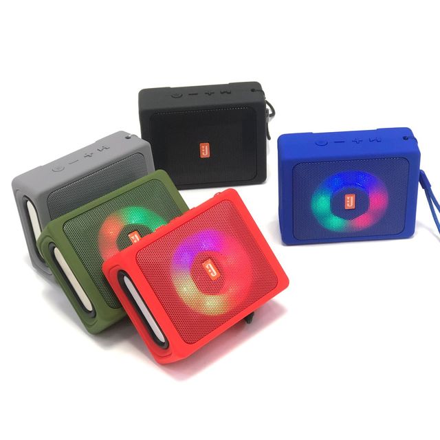 G02L Portable Audio Player Caixa De Som a Prova D'agua Colorful Lights Outdoors clear Sound Cornetas  Portatil Speakers