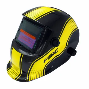 Interruptor de capacete de soldagem, escurecimento automático de energia solar, 41 c407, bateria de tempo em nylon, colorido, material de cor, filtro, super tipo