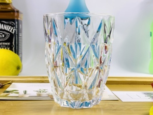 Copas de <span class=keywords><strong>Whisky</strong></span> y Vino de Cristal Transparente Hechas a Mano, Minimalistas, Sin Tallo, Reutilizables, de Alta Calidad, Personalizadas - Product Image 5