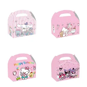 Spot factory direct disposable animation cartoon multiple theme styles customized with children's decorative boxes