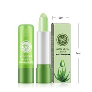 Aloe lápiz labial decoloración hidratante labio reparación lápiz labial hidratante impermeable Anti-agrietado cambio de temperatura lápiz labial - Product Image 4