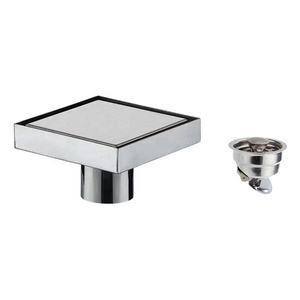 HF 4 pouces 304 acier inoxydable Anti-odeur carré Invisible carrelage insérer <span class=keywords><strong>douche</strong></span> drain <span class=keywords><strong>de</strong></span> sol - Product Image 2