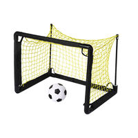 Parfait pour les entraînements de football des tout-petits et les jeux en plein air, filet de football miniature pliable et portable, petit but de football pour enfants