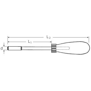 STAHLWILLE - 18120002 1/4 ''Trinquete BIT holder - EAN 4018754238927 INSERTS PARA ATORNILLADORES DE BIT - Product Image 2