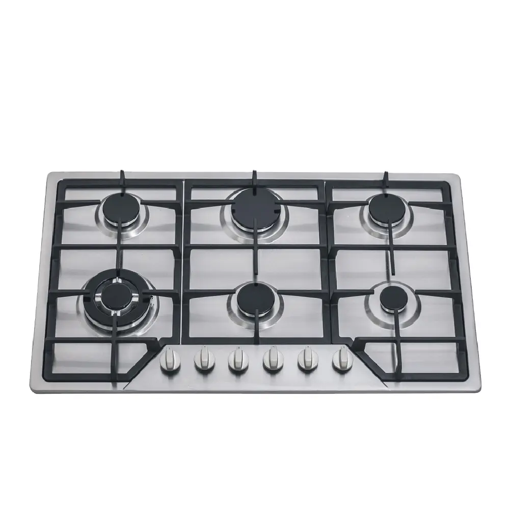 gas range stove 6 burner traditional competitive price fashional gas hob 6 burner gas grill 6 burner