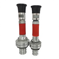 Lance d'incendie Hong'an de haute qualité DN65 de type allemand en acier inoxydable avec raccord Storz pour la lutte contre l'incendie et l'irrigation