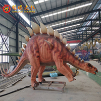 Date énorme Offre Spéciale durable attrayant Stegosaurus robot animatronique Dinosaure Pour parc d'attractions