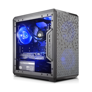 เคสคอมพิวเตอร์ <span class=keywords><strong>Cooler</strong></span> <span class=keywords><strong>Master</strong></span> MasterBox Q300L Micro-ATX Tower พร้อมแผงด้านข้างอะคริลิกใส ไฟ RGB - Product Image 2