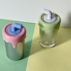 Nuovo Tubetto Creativo per Lucidalabbra a Forma di Tazza da Tè, <span class=keywords><strong>Serie</strong></span> Rosa Femminile, Flacone Vuoto per Gloss Labbra - Product Image 5