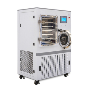 LGJ-30FD 3kg/lote Tapadora de viales con prensa superior y tapón de goma 220V PLC Bomba Motor Ahorro de energía Procesamiento de alimentos Laboratorio Congelación al vacío - Product Image 3