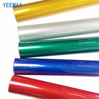 Vinilo Reflectante de Grado 3100 para Señalización de Tráfico de Alta Visibilidad YEEMAX, Lámina de Vinilo Reflectante para Publicidad, Fabricada con Material PET