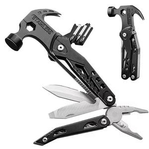 Black Oxidized Best <b>Small</b> Claw Hammer Multi Function <b>Pliers</b> Multi Tool Hammer with Screwdrivers - Product Image 1