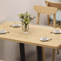 Vente en gros d'usine de meubles modernes et durables pour restaurant table et chaises pour hôtels, écoles, cantines et restauration rapide