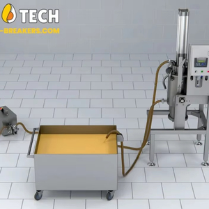 Filtro de Alambre en Cuña Fs, Filtro de Líquido para Huevos, Cuerpo de Acero Inoxidable 304 de Grado Alimenticio, Sistema de Presurización de Pistón Totalmente Automático - Product Image 2