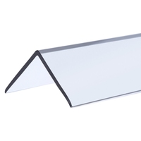 Profilé d'extrusion en plastique personnalisé en forme de L Garniture d'angle de bord à 90 degrés Protecteur d'angle en PVC Garniture de tuile d'angle en plastique