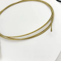 Vente chaude nouveaux fabricants de câbles métalliques en acier inoxydable doré 1.2-3.0MM câble câble plafond fil suspendu