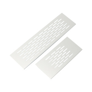 Placa de ventilación rectangular de 70 mm de malla transpirable de aleación de aluminio para armario de zapatos o guardarropa - Product Image 2