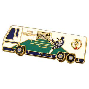 Pins de Solapa con Logotipo Metálico, Recuerdos con Tecnología de Impresión en Esmalte Duro - Product Image 4