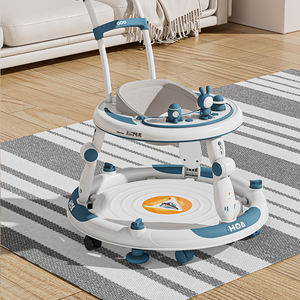 Super Promo Chariot de Marche pour Bébé 3 en 1, Jouet d'Apprentissage Assis-Debout, <span class=keywords><strong>Centre</strong></span> d'Activités Pliable avec Roues et Musique pour 6-18 Mois - Product Image 3