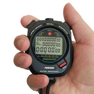 <span class=keywords><strong>Chronomètre</strong></span> électronique sportif étanche et antidérapant 1005, mémoire 100 canaux, fonction pause, pour course, <span class=keywords><strong>fitness</strong></span>, cyclisme - Vente en gros usine - Product Image 2