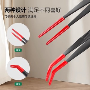 Baolian Feeding Tweezers Stainless Steel Non Slip Straight Head Reptile Specific Tool - Product Image 4