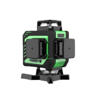 Firecore — niveau Laser 4D Auto rotatif 360, nivellement automatique, avec impulsion pour la construction, outil de mesure, 16 lignes, faisceau vert niveleur terrestre