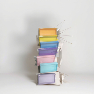 Tùy chỉnh sang trọng giả lông mi bao bì rỗng ngăn kéo đầy màu sắc và tùy chỉnh logo cho mỹ phẩm - Product Image 2