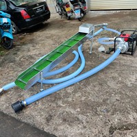 Máquina Portátil de Lavado de Oro a Gasolina para Exteriores con Tapete de Lavado y Equipo de Mesa Vibratoria