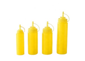 <b>Plastic</b> 1oz 5oz <b>Squeeze</b> <b>Bottle</b> BPA Free Pancake Art Thick Sauce 500ml Mouthwash - Product Image 5