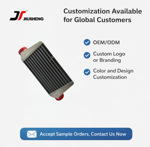 Radiateur en aluminium neuf pour voiture universelle, refroidisseur intermédiaire, <span class=keywords><strong>turbo</strong></span> personnalisé JSY OEM/ODM, conforme à la norme ISO9001 - Product Image 5