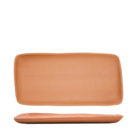 Plato de Terracota de 30x15 cm para Uso en Fuentes