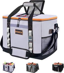 Muestra Gratuita, Bolsas Térmicas para Entrega de Alimentos, Impermeables, con Correa para el Hombro, de Gran Capacidad, Personalizadas al por Mayor, para Barbacoa y Picnic - Product Image 1