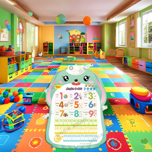 Offre Spéciale animaux indonésiens Fruits légumes Professions lettres <span class=keywords><strong>Audio</strong></span> tableau mural parlant affiche jouets éducatifs pour enfants - Product Image 5