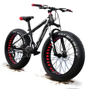 Directamente de la fábrica bicicleta de montaña bicicleta de nieve de neumáticos anchos, venta al por mayor bicicleta de nieve de 20/26 pulgadas con bicicleta de neumáticos anchos 4,0