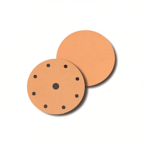 Discos de Lijado TTAKE, Grano 80, 8+1 Orificios, Respaldo de Velcro, Discos de Fibra para Lijar - Product Image 2