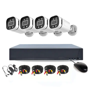 Nhà an ninh giá rẻ nhất 4CH 1080N DVR 5 MP Pixel H.265 nén định dạng DVR Bộ dụng cụ CCTV hệ thống - Product Image 1